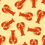 seamless-cartoon-background-with-red-lobster_172791071